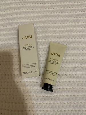 NEW in Box Travel Size of JVN Complete Air Dry Cream for Hair, Made in USA