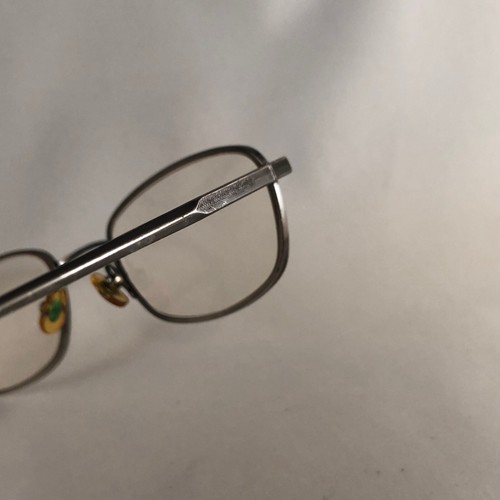 Marchon 033 Mens Eyeglass Frames Gunmetal Dark Silver Gray Flex Hinge 50-19-140 - Picture 4 of 11