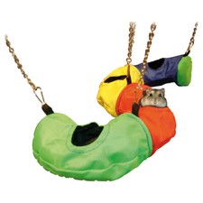 Karlie Hamstertunnel Chicane Nylon 45x17x7 cm raschelt f&uuml;r Hamster