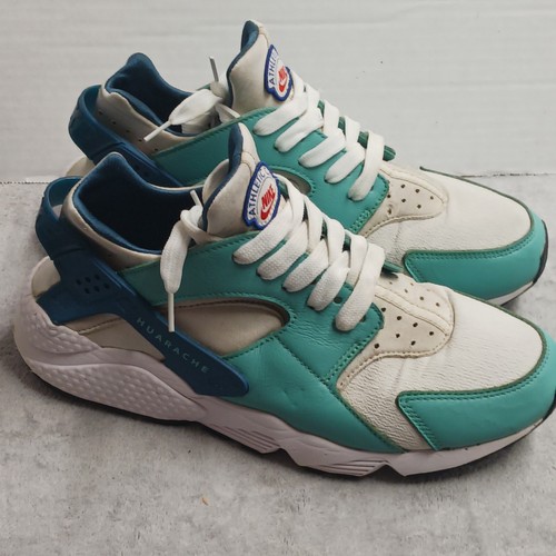 Nike Air Huarache - Athletic Club -Teal,White,Blue Men's Sz 9.5 DQ8239 _300