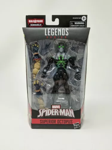 Figura de acción Marvel Legends Superior Octopus BAF Demogoblin de 6