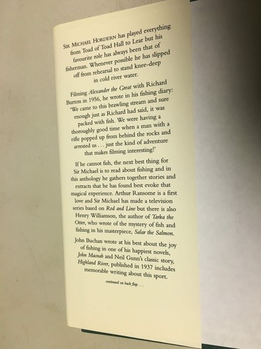 "Gone Fishing: An Anthology" by Sir Michael Hordern HC/DJ 1995  - Bild 4 von 12