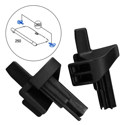 2x Halter Rollo Laderaumabdeckung für Mercedes-Benz A-Klasse B-Klasse W169 W245
