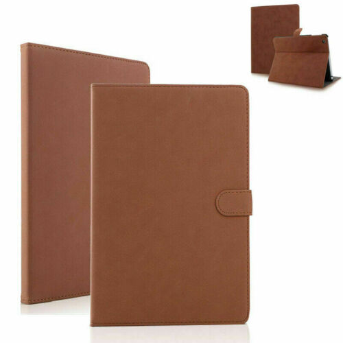 For iPad 10.2 9th 8th Air 10.9 6th 9.7 Mini Leather Case Smart Flip Cover Stand - Picture 17 of 20