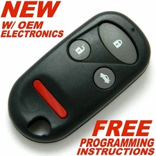 OEM ELECTRONIC 4 BUTTON REMOTE KEYLESS ENTRY FOB FOR 2002-2004 HONDA CR-V CRV 