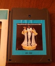 TONY ORLANDO  DAWN GREATEST HITS 1975 ARISTA RECORDS 8 TRACK 830 14045 TESTED