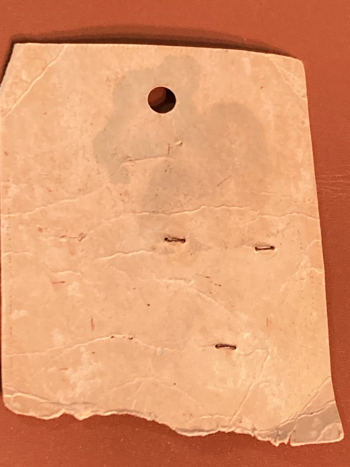 Vintage Le Chic Bakelite Buttons Brown Hexagon Edge Detail 2 Hole 9/16 3 on Card - Image 3 of 4