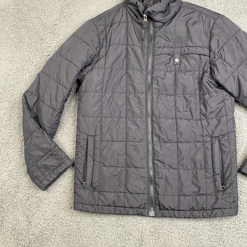 The North Face Puffer Jacket Boys Large 14/16 Black Synthetic Outdoor Play - Picture 2 of 12