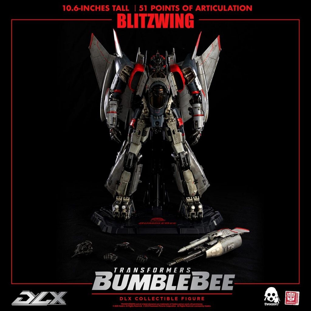 ThreeZero 3Z0243 Blitzwing Movie BumbleBee DLX Action Figure ThreeZero 3Z0243 Blitzwing Movie BumbleBee DLX Action Figure