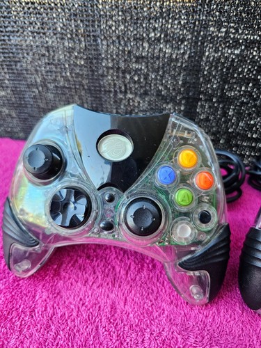 Pelican Afterglow Pro Wired Controller For Microsoft Original Xbox Blue & Green - Picture 6 of 9