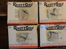 LOT of 4 NEW (Old Stock) Rivertone 2688 TURNTABLE STYLUS NEEDLE for Varco TN-4
