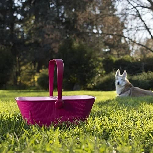 Cestino da Viaggio per Animali Domestici ALESSI AMMI27 PO PetNic Rosa - Picnic, fotografia 8 di 8