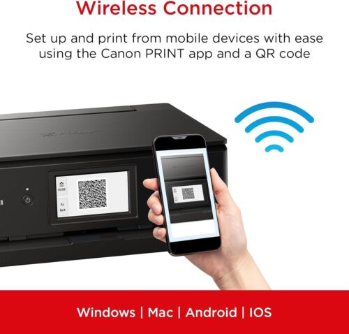Canon PIXMA TS8750 Inkjet A4 4800 x 1200 DPI Wi-Fi *NO INK* - Picture 6 of 11
