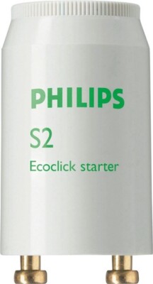 Philips Starter S2 22W 230V für Leuchtstofflampen 2,15 x 2,15 x 4,03 cm
