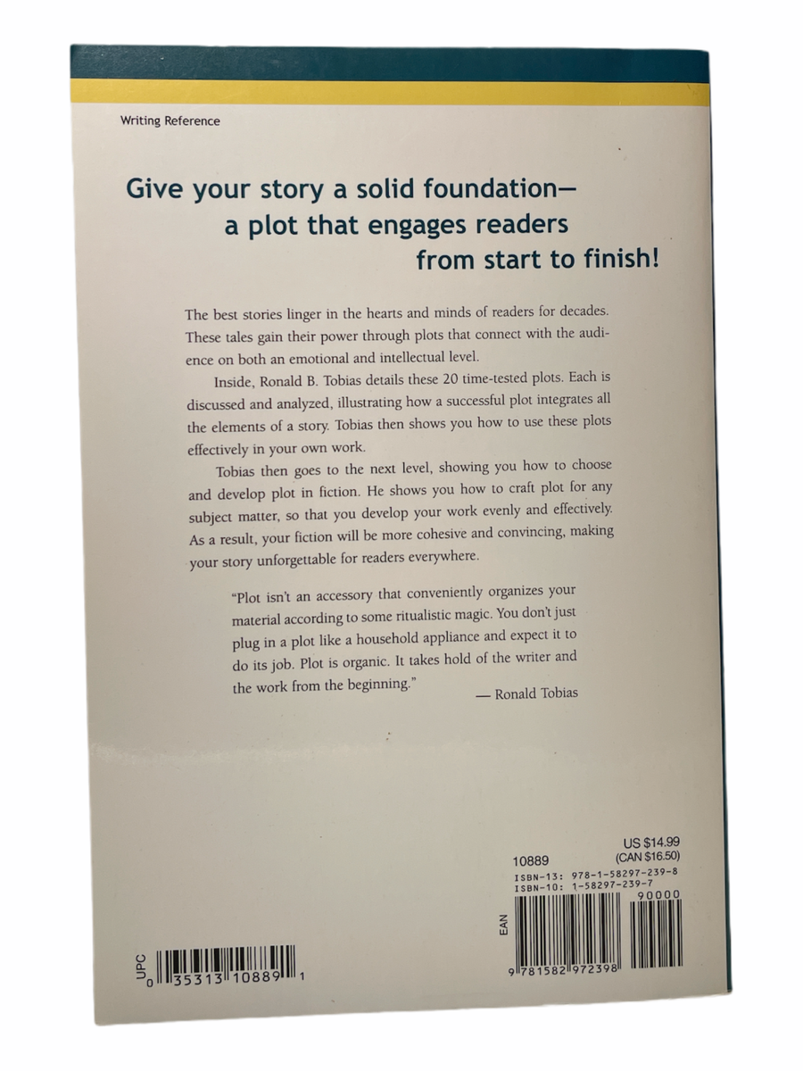 20 Master Plots: And How to Build Them by Ronald Tobias, 1993