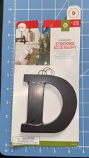2014 Monogram Stocking Accessory 3 in 1 Letter   D   Ornament