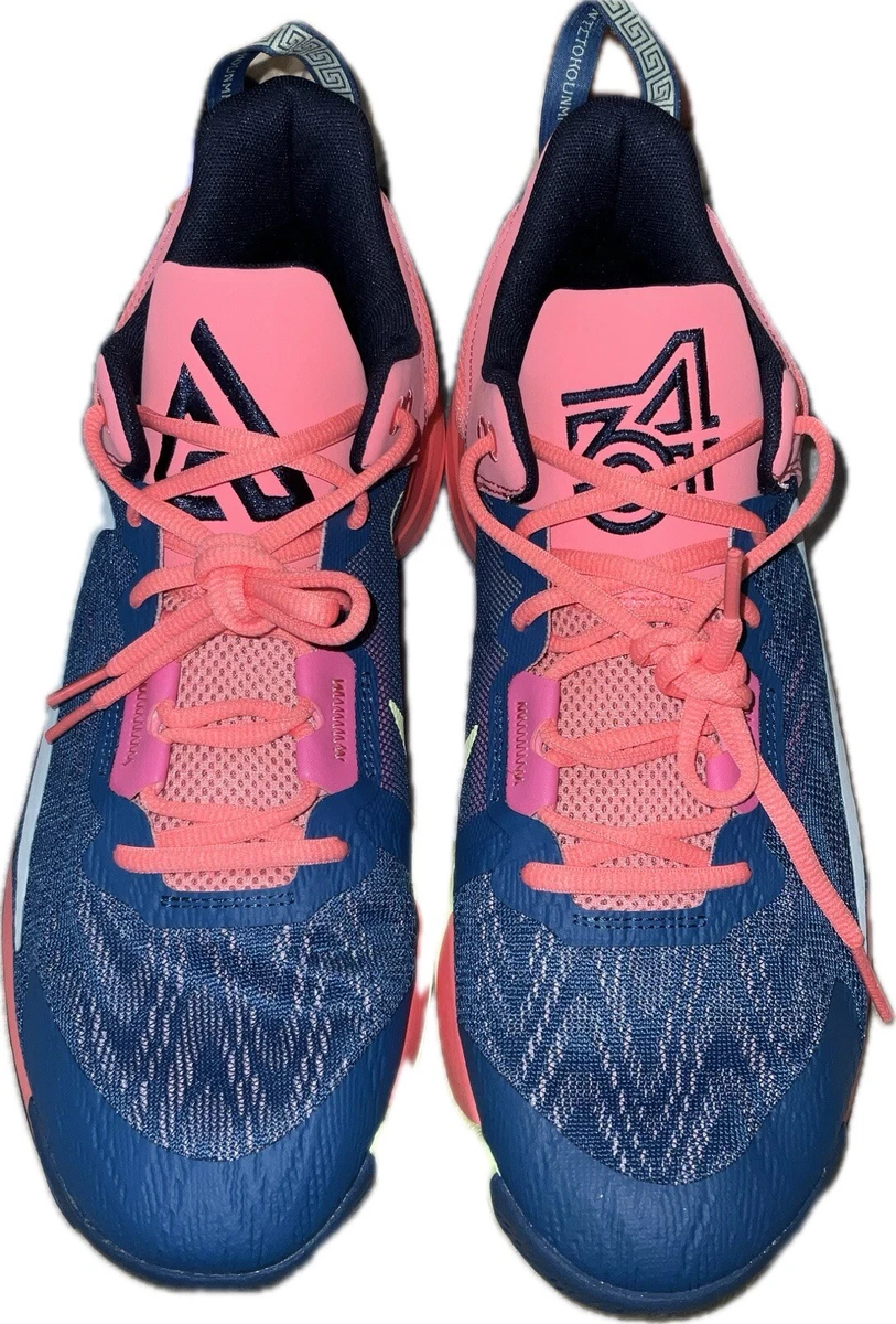Nike Giannis Immortality 2 Dark Marina Blue Laser Crimson Men\'s 9.5 Barely Used! Nike Giannis Immortality 2 Dark Marina Blue Laser Crimson  main image 3