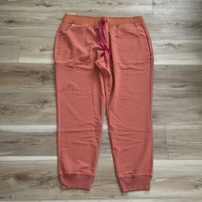 Figs Zamora Jogger Scrub Pants Terracotta 2XL NEW
