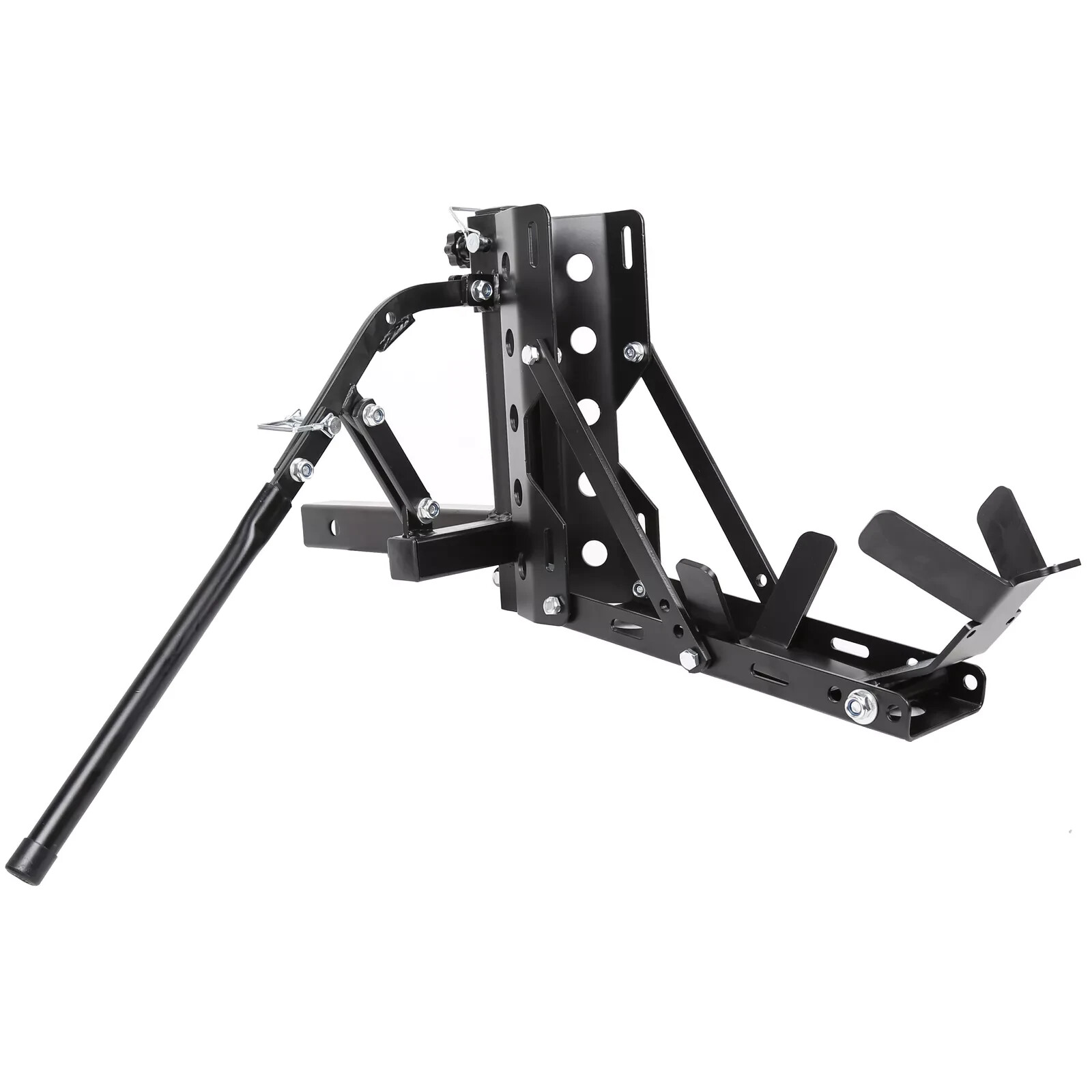 800lb Motorcycle Scooter Carrier 2" Tow Receiver Trailer Hauler Hitch Mount Rack