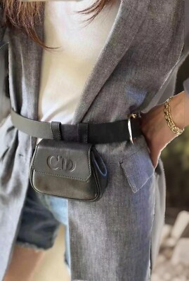 小物 Christian Dior Veau Leather Belt 70/38 史上一番安い Leather Veau Dior Christian 小物 Belt christian-dior