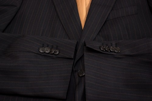 TOMMY HILFIGER Men Samy Jr Davis Wool Formal Blazer Size L (52 - 42) BAZ25 - Picture 4 of 7