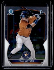 2023 Bowman Chrome Prospects Ryan Clifford Houston Astros #BCP-10