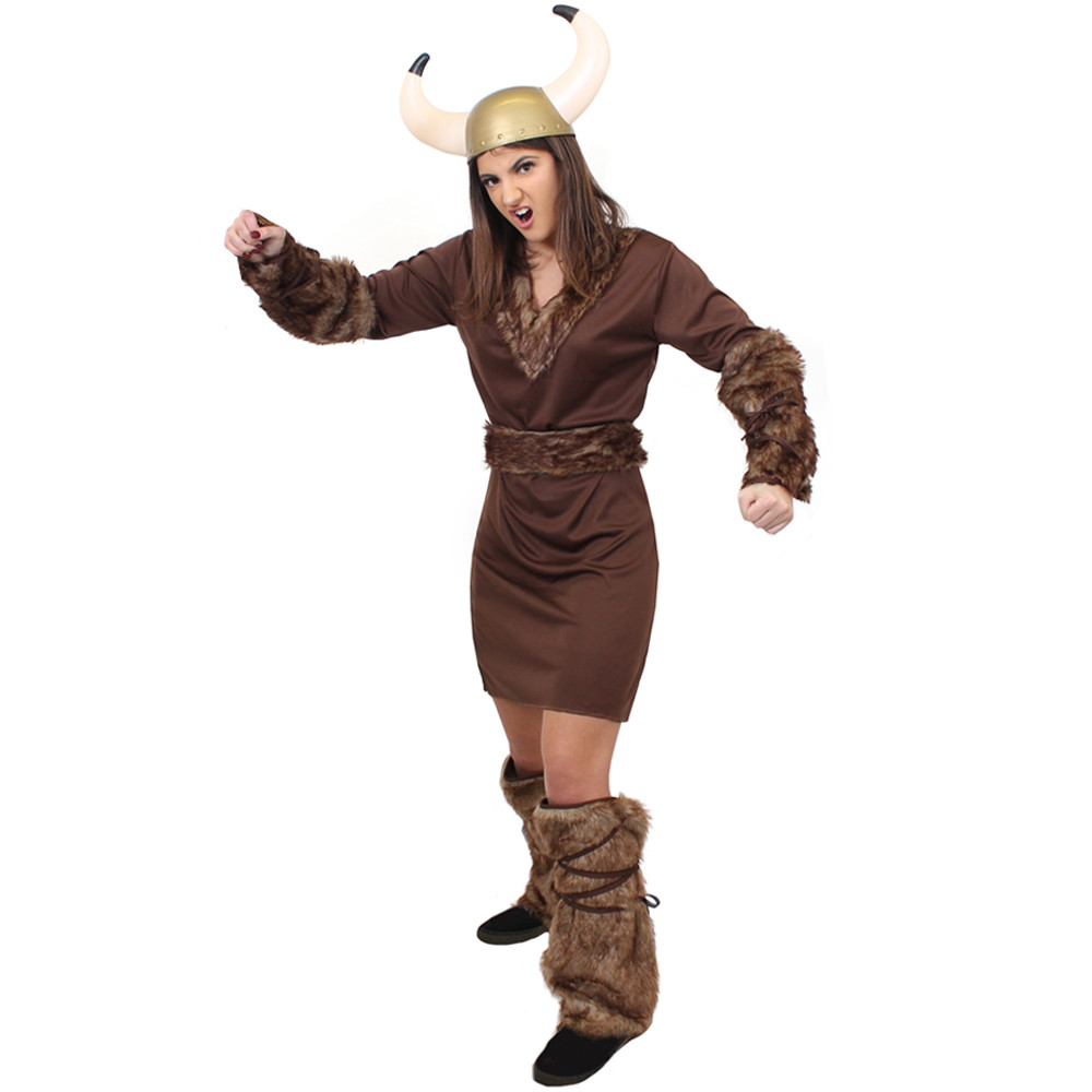 chinese dress ladies Olive Green Viking Dress