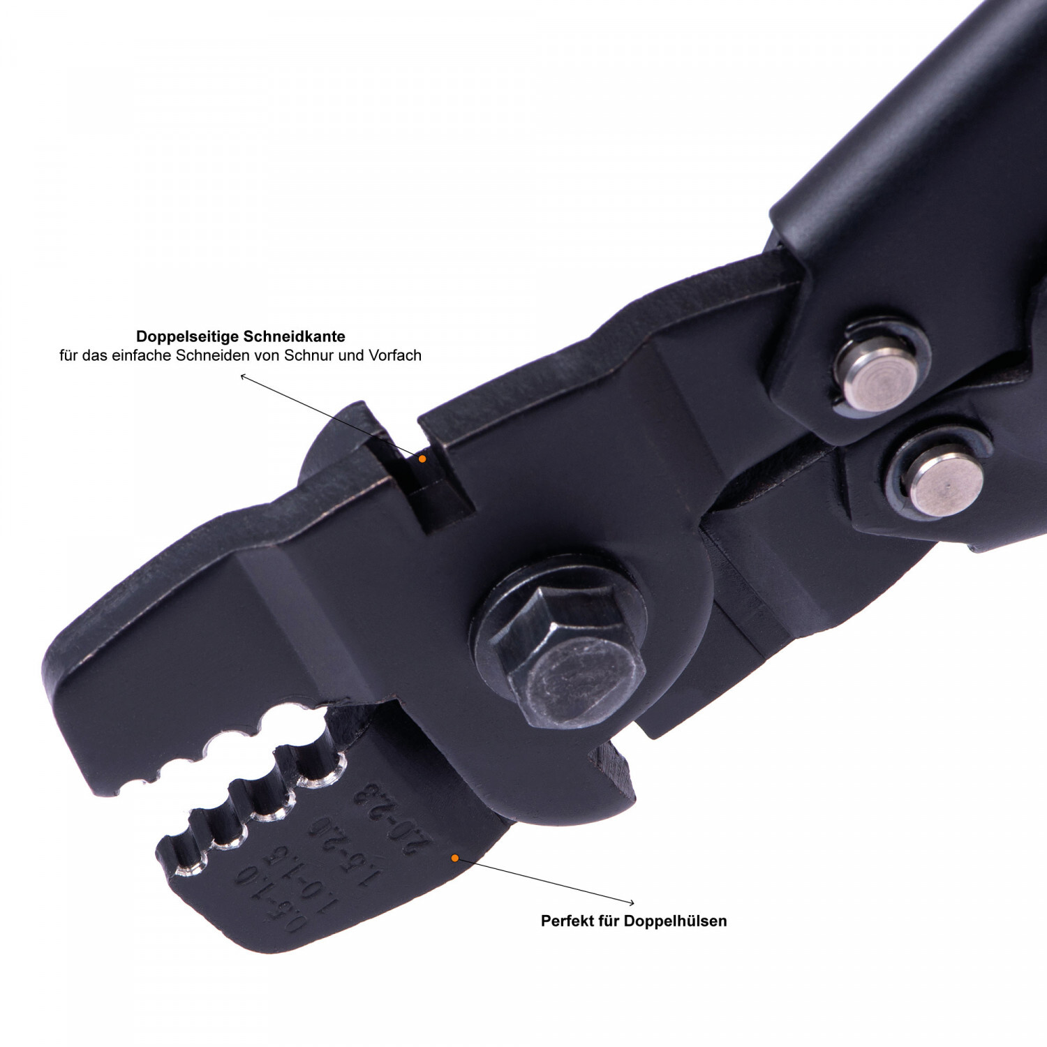 Klemmhülsenzange Groß Crimping Pliers Quetschhülsen Zange Angeln Zite Fishing