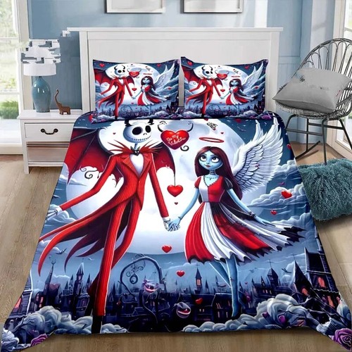 The Nightmare Before Christmas Bettwäsche Jack Skellington Kissenbezug Quiltbezug - Bild 33 von 43