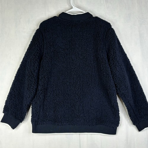 St Louis BLUES Damen Large 1/4 Zip Langarm Hochflor NHL Pullover '47 Fleece - Bild 3 von 13
