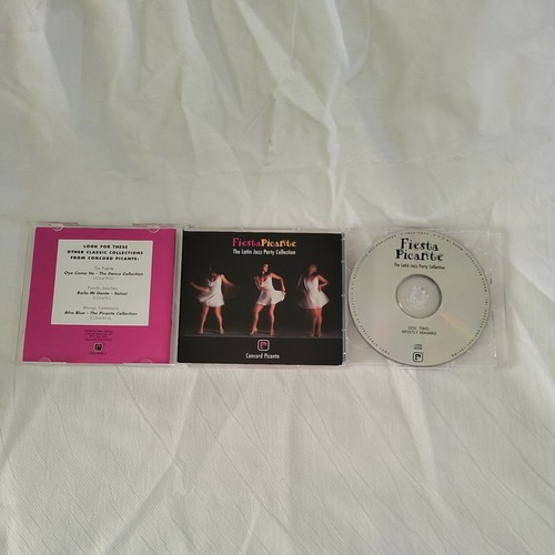 Fiesta Picante The Latin Jazz Party Collection 2 CD Set 1997 Concord Records Ray - Picture 5 of 7