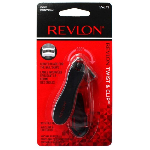 Revlon Twist and Clip Nail Clipper (carded) - Picture 2 of 2