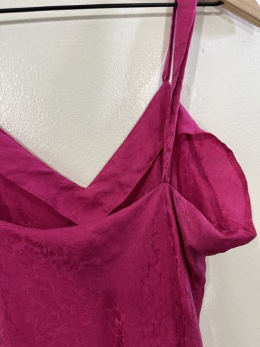 Y2K 90 Fairy Silk Mini Slip Dress M Coquette Nightgown Dainty Doll Romance Siren - Picture 9 of 12