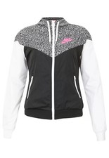 Nike Windrunner AOP Womens Running jacket Black / White / Pink 617217-010 