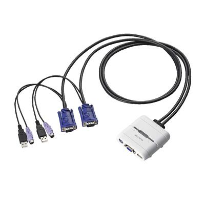 Elecom Cross PC Switch (PC2 Units Switching) KVM-KXNNEU