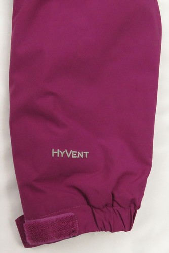The North Face TNF Hyvent Ski Snow Purple Hooded Full Zip Youth Girls Jacket L - Picture 4 of 10
