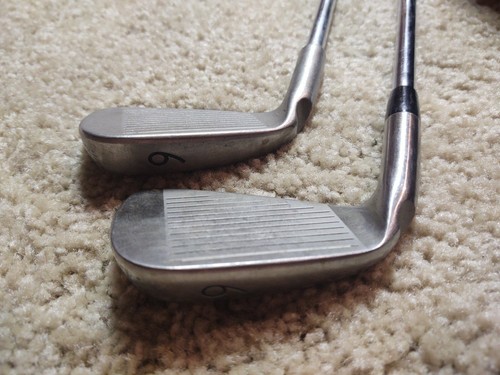 Two Ping S59 Demo Golf Club Green Dot 6 Iron Steel Shaft Ping Grip R/H - Picture 4 of 6