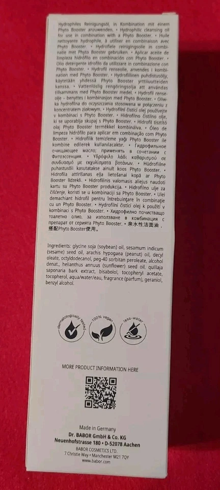 BABOR HY-OL ГЛУБОКИЙ ОЧИСТИТЕЛЬ ПОЛНЫЙ РАЗМЕР 6,76 УНЦИЙ NIB - Изображение 3 из 4