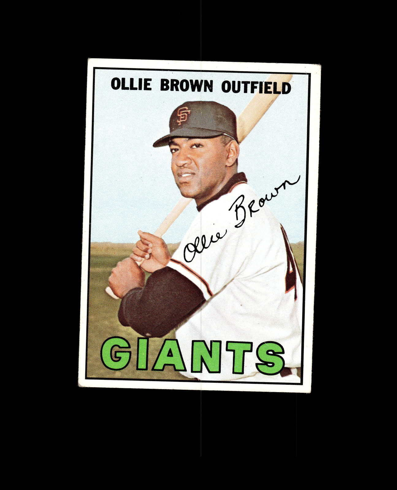 1967 Topps 83 Ollie Brown VG-EX #D1,372519