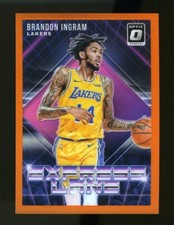 2018-19 Donruss Optic Express Lane #9 BRANDON INGRAM Orange Prizm /39 LA Lakers