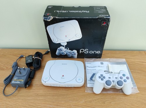 Sony Playstation PSOne PS1 Slim Console Boxed SCPH-102 - Boxed