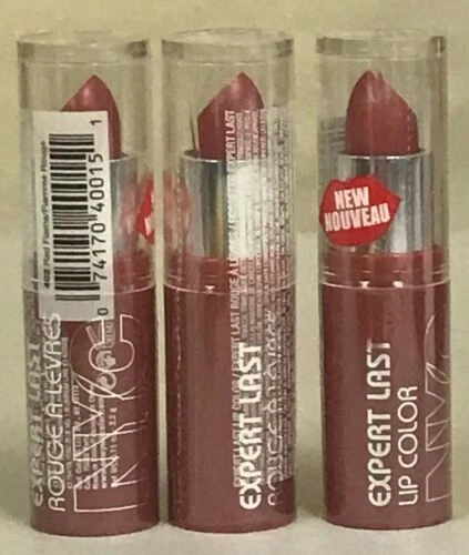 Productos de lápiz labial transparentes de larga duración de Nueva York