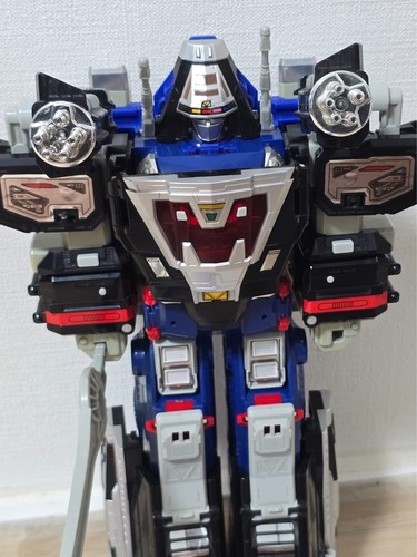Bandai Denji Sentai Megaranger DX Mega Voyager DX Galaxy Mega Set Figure - Picture 4 of 23