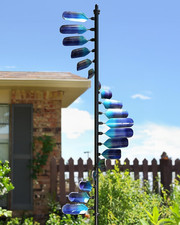 Wind Spinners Outdoor, 93" Large Metal Wind Spinners for Yard and Garden, Kineti