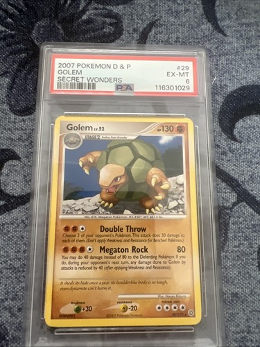 Golem graded PSA 6 for sale on eBay