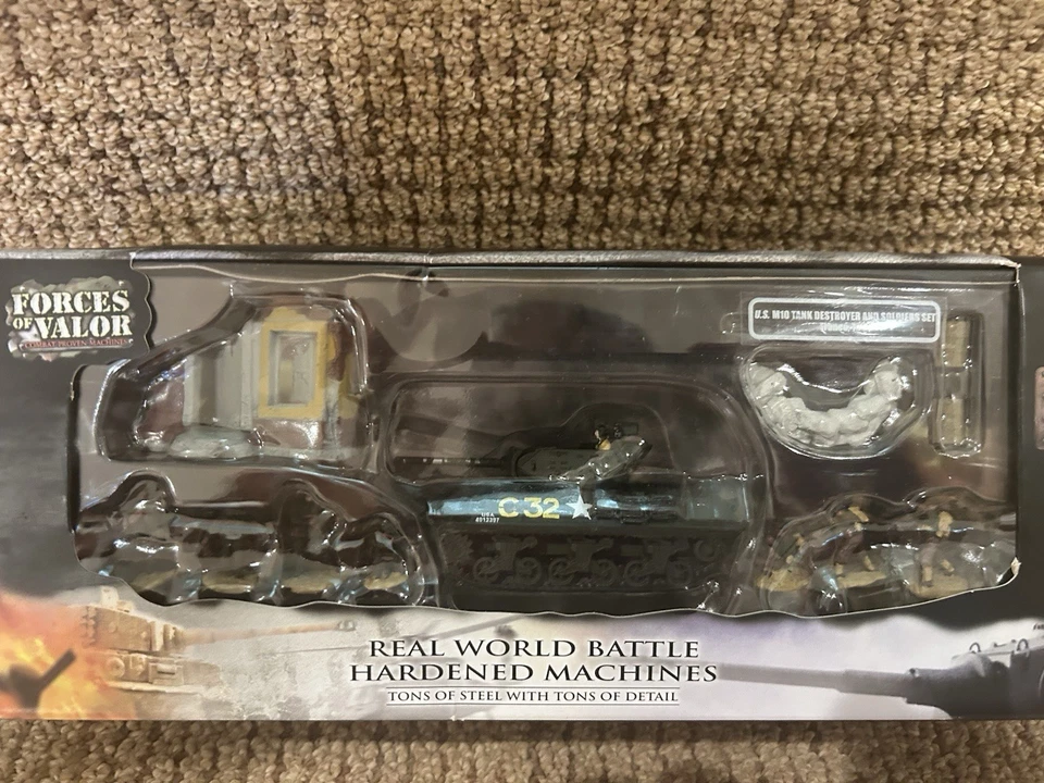 Unimax Forces of Valor 1:72 U.S. M10 Tank Destroyer & Soldiers Set France 85078 - Image 4 of 4