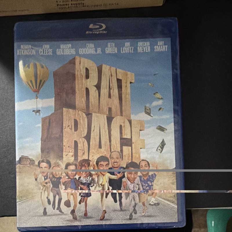 Paramount Rat Race (2001) Blu-ray PG-13 Rowan Atkinson Deleted Scenes