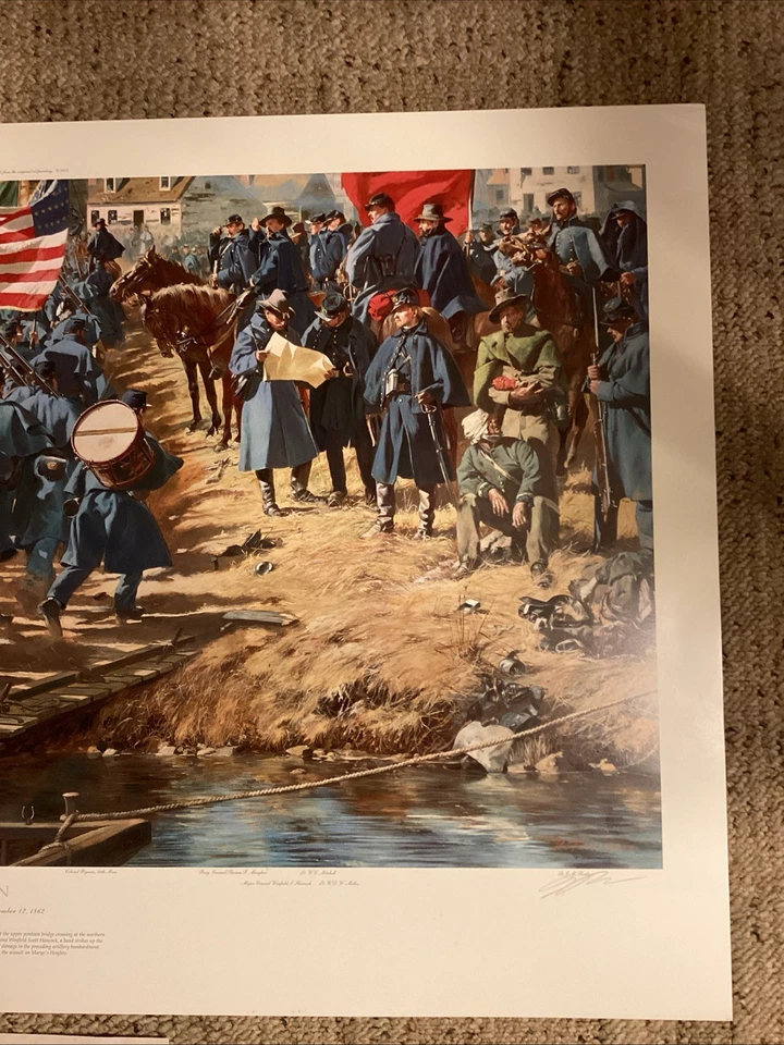 Don Troiani “Garryowen” Civil War Signed & Numbered Lithograph Print W/ COA 37”  - Image 4 of 4