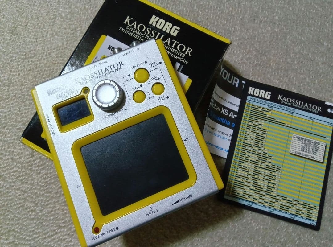 Korg Kaossilator vintage synth equipment - eBay listing photo 4