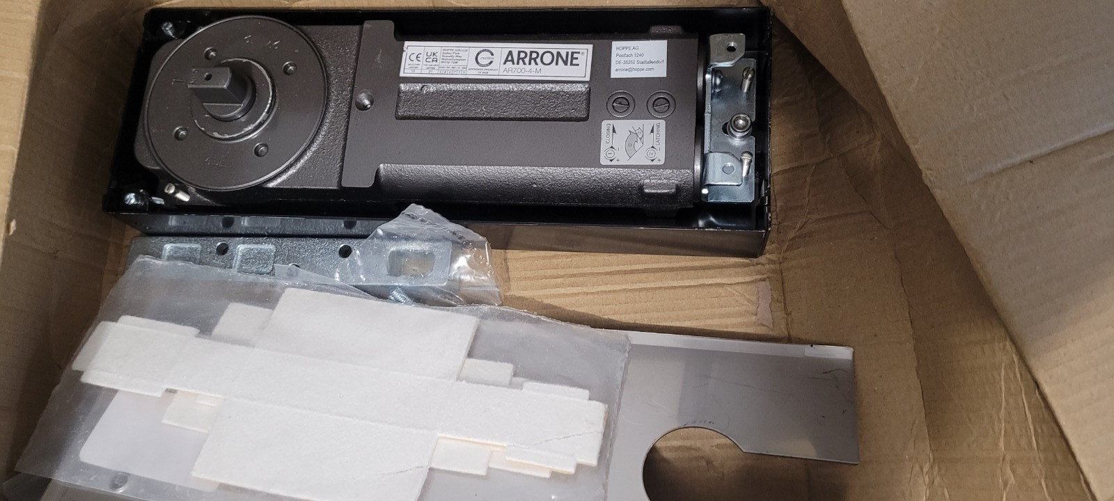 Arrone double action floor spring, product code: AR700-4-M